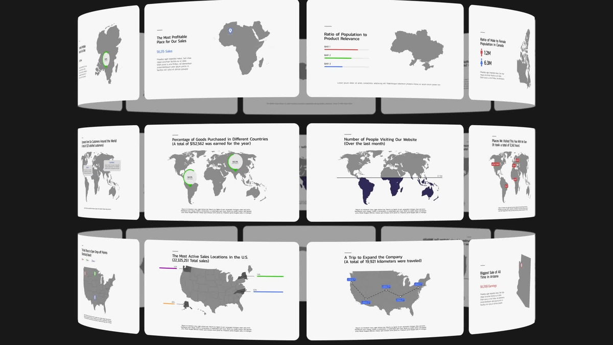 Maps Titles • Free Premiere Pro Template • Uppbeat