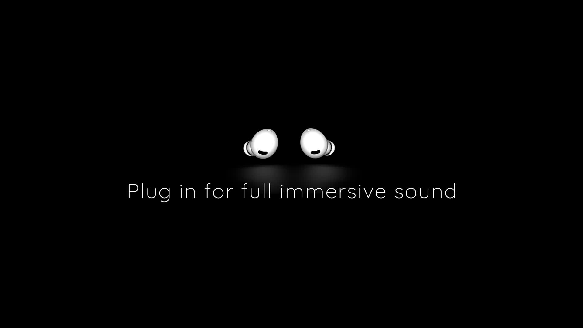 Modern 3D Earbuds With User Instruction Animation