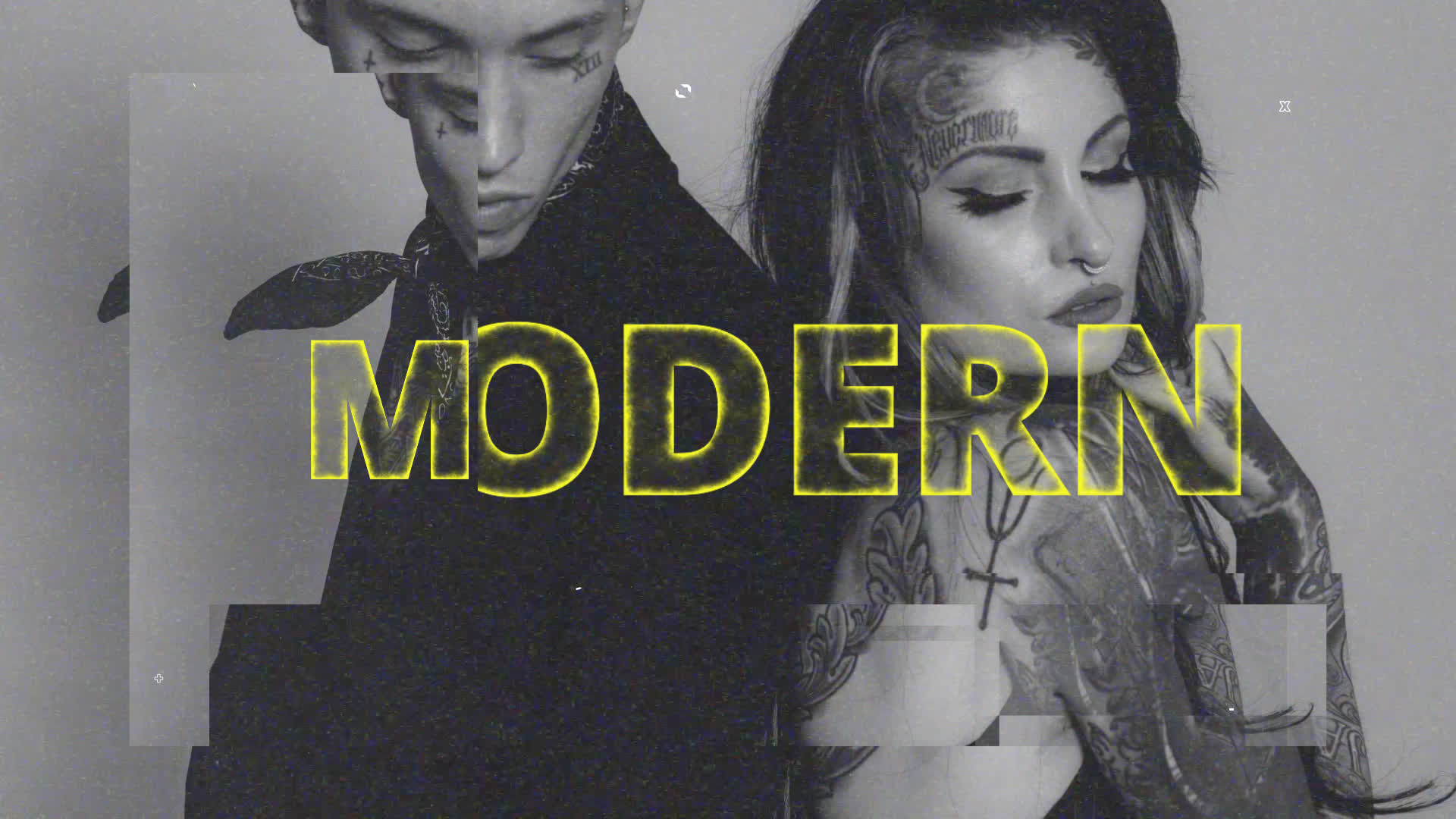 Modern Glitch Slideshow