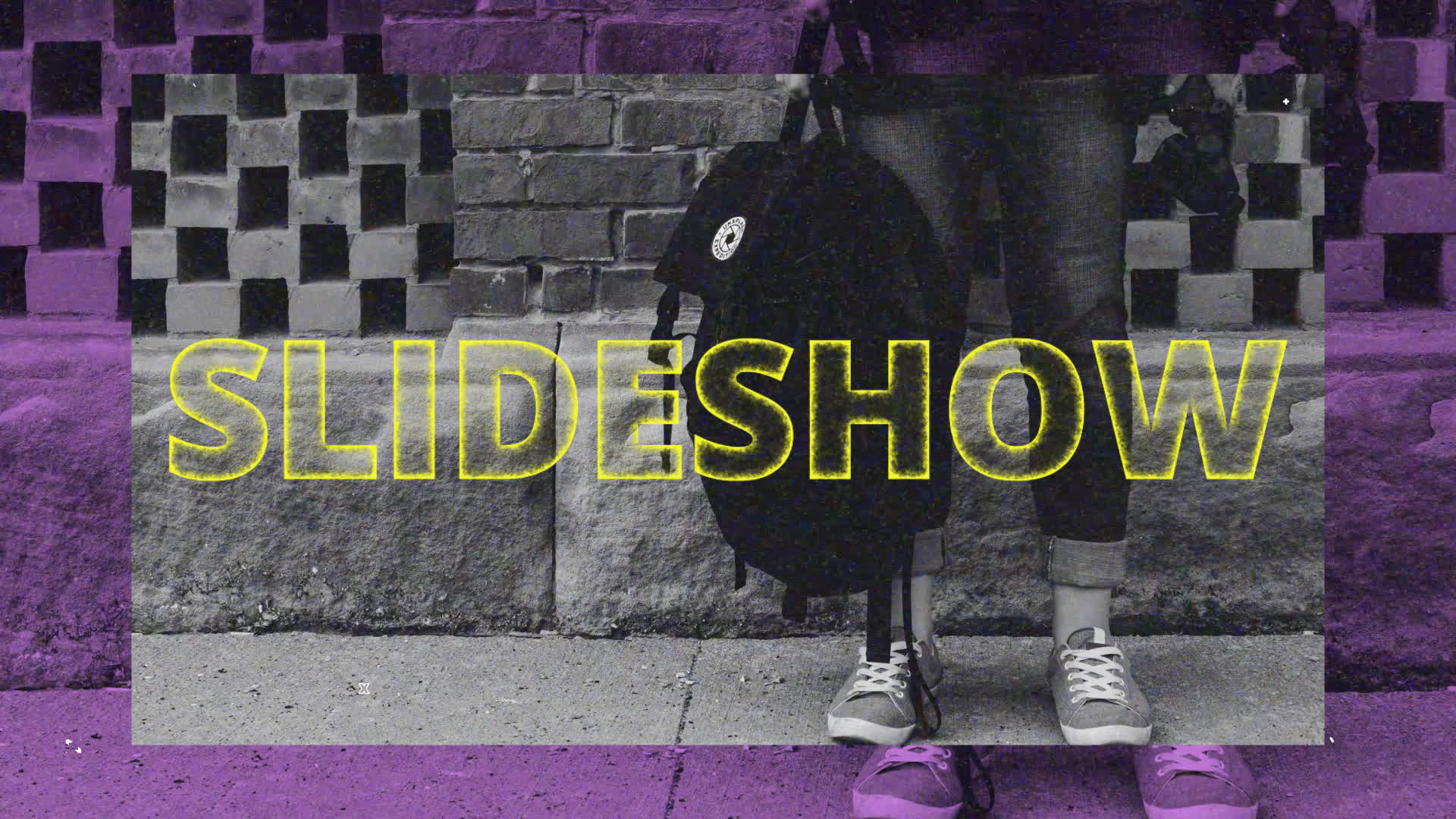 Modern Glitch Slideshow