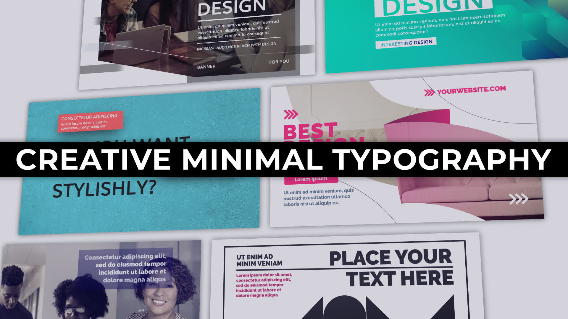 Modern Minimalist Typography