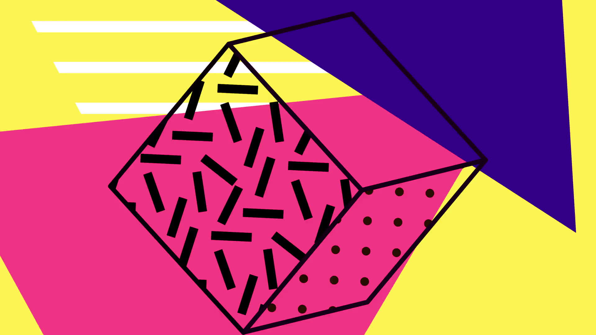 Modern Pop Art Flashy Background