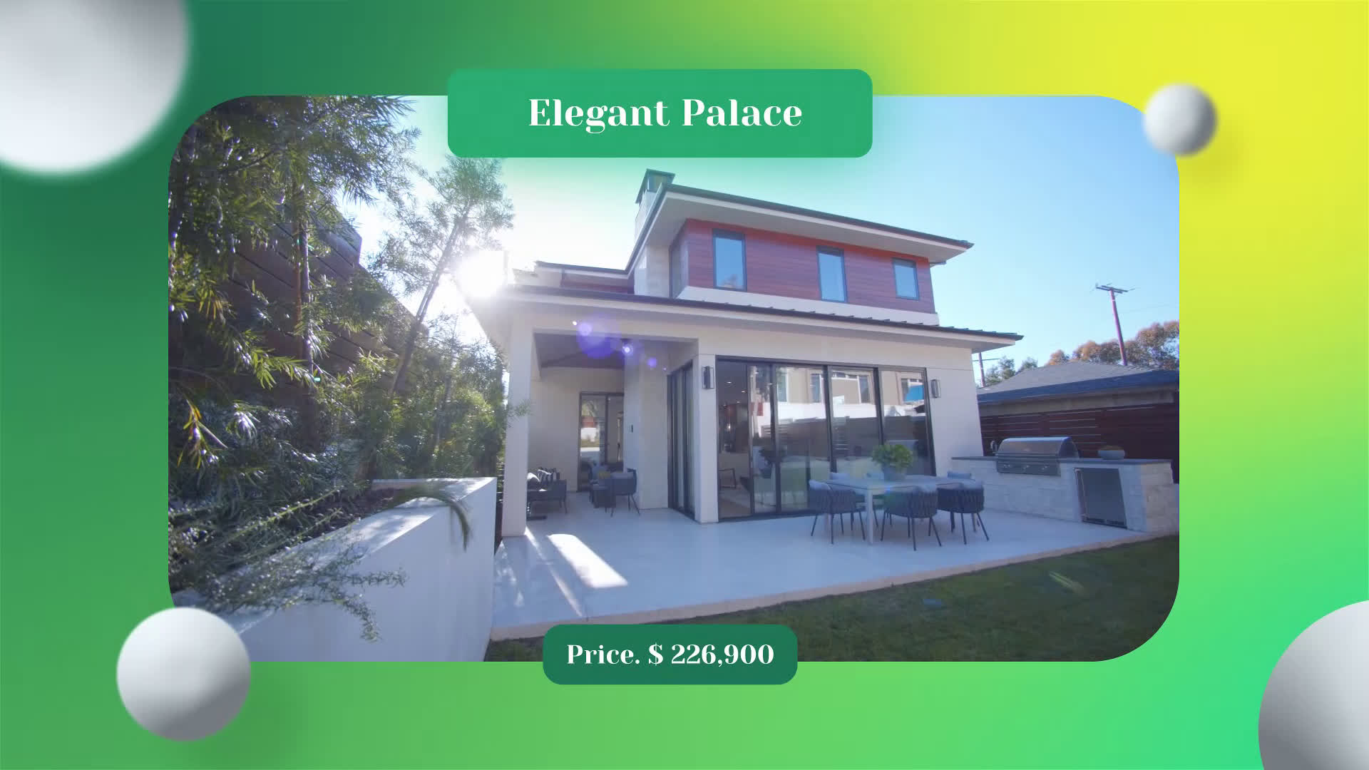 Modern Real Estate Green