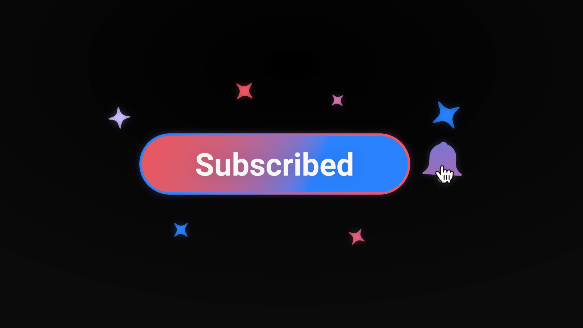 Modern Subscribe Button