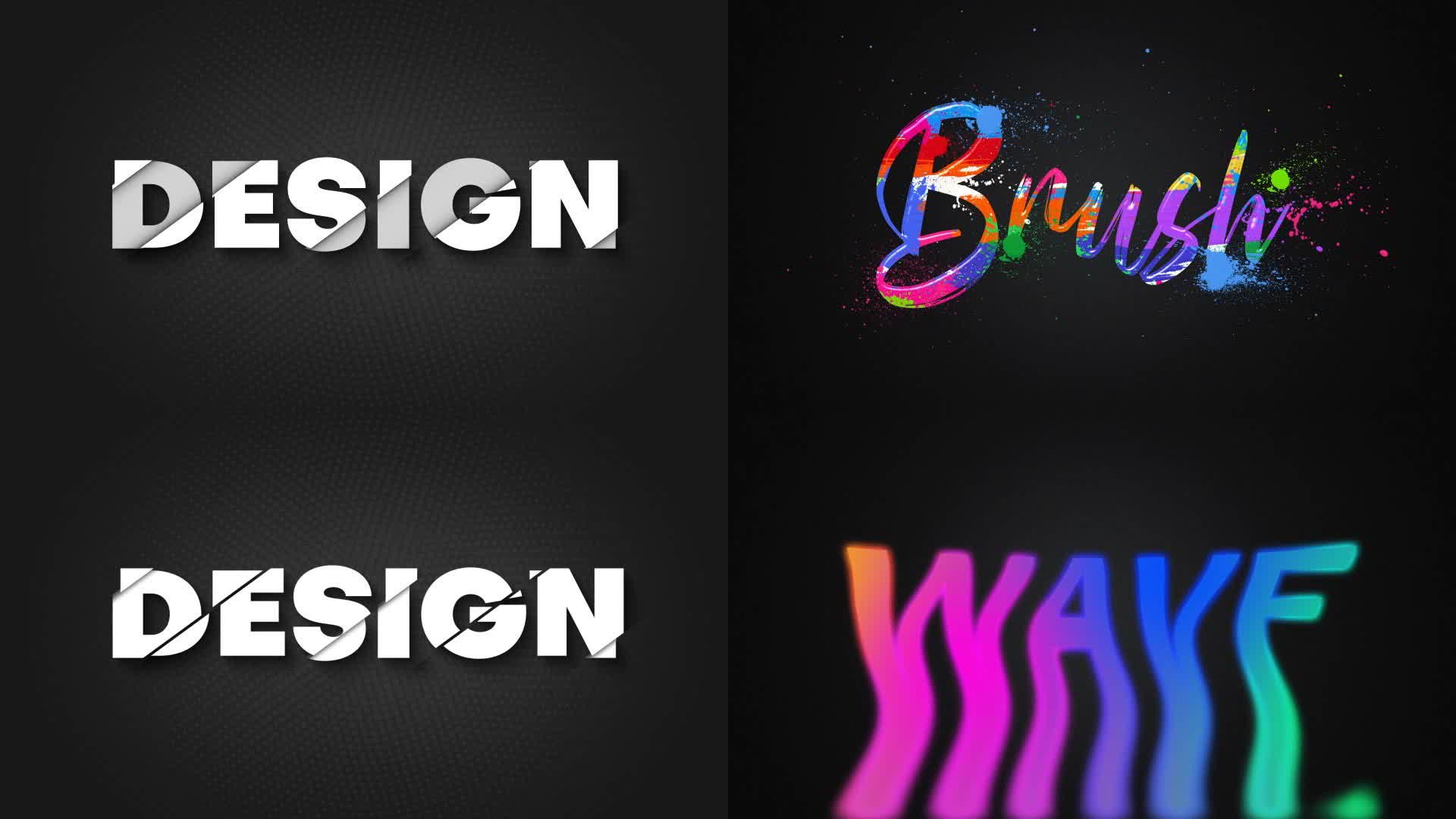 Modern Text Style Series