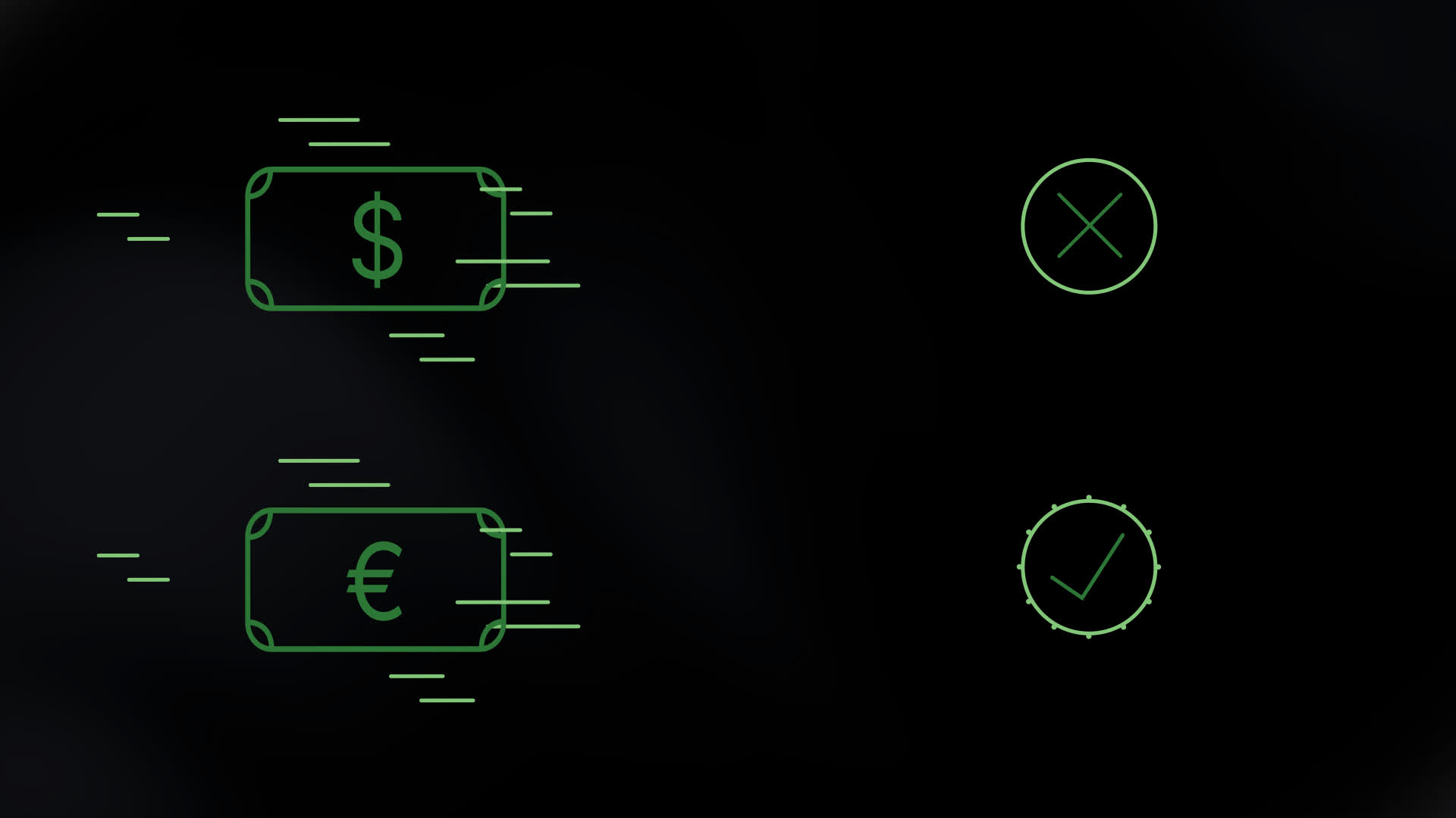 Money Transfers Success and Failed