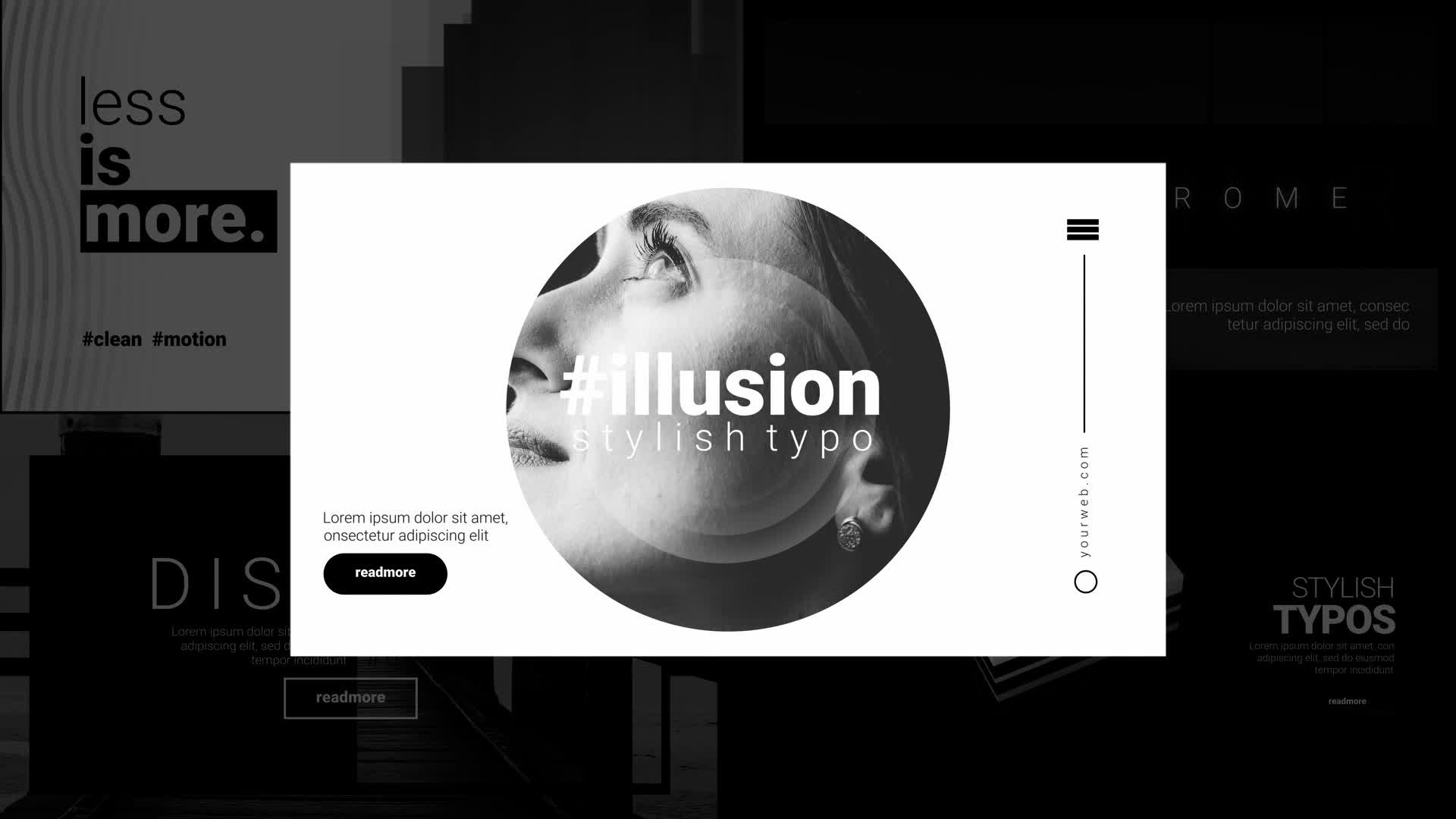 Monochrome Creative Slides