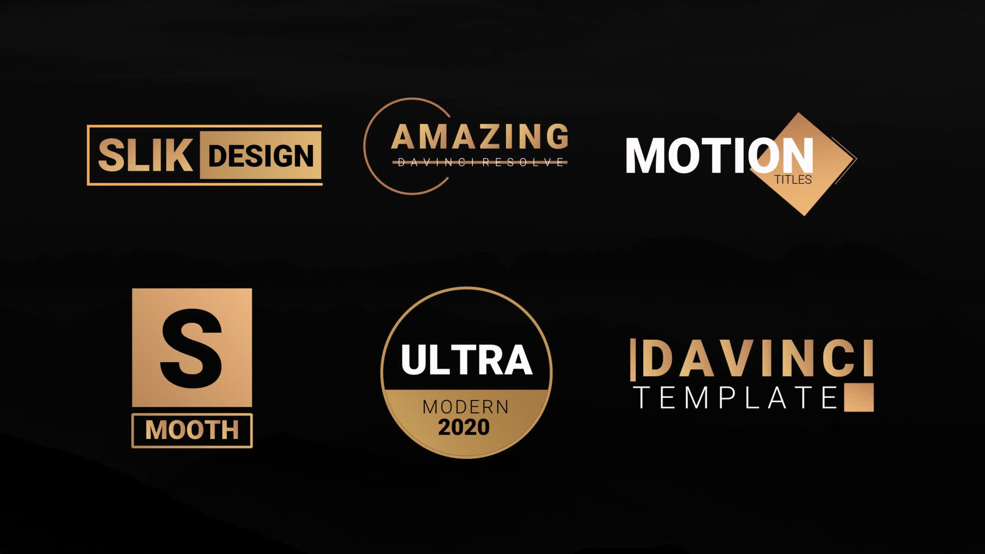 Motion Titles Pack