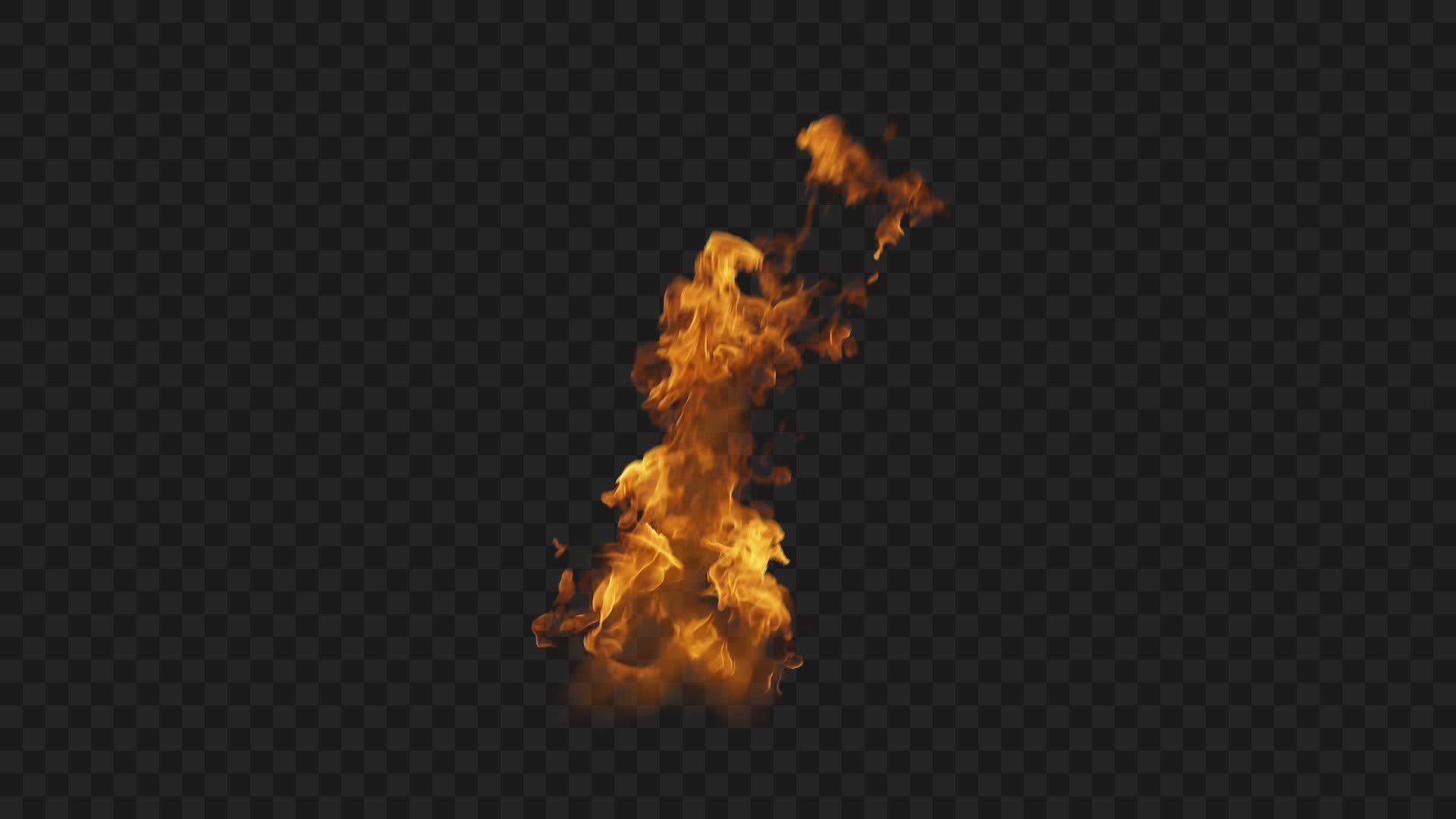 Movie Bonfire Fire VFX on Alpha