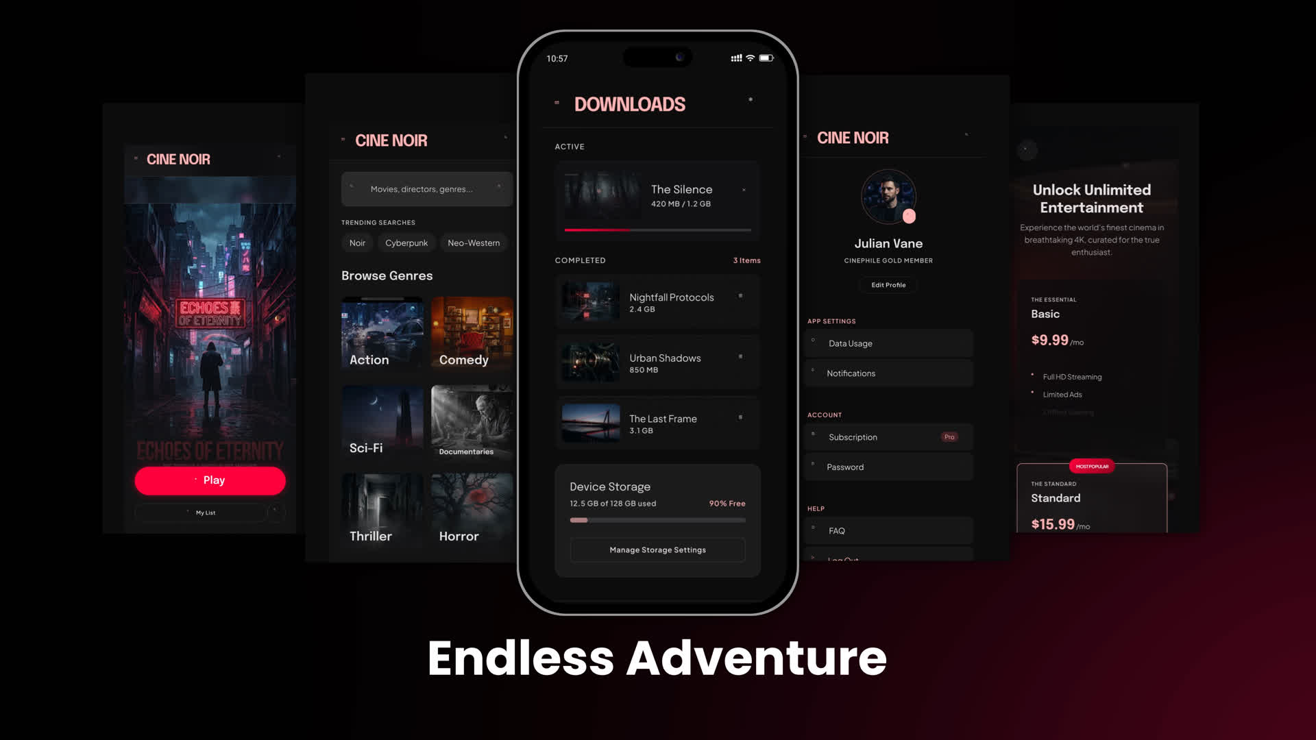 Multi Device Isometric Mobile Screen Layout Pack