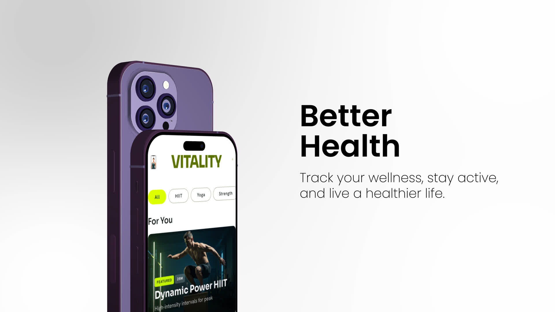 Multi Screen Floating Grid Wellness Mockup