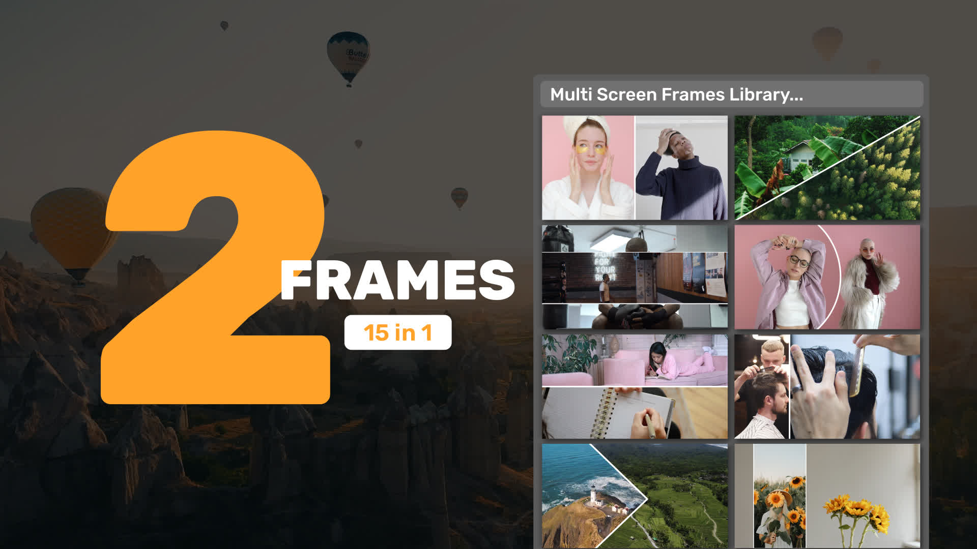 Multi Screen Frames Library