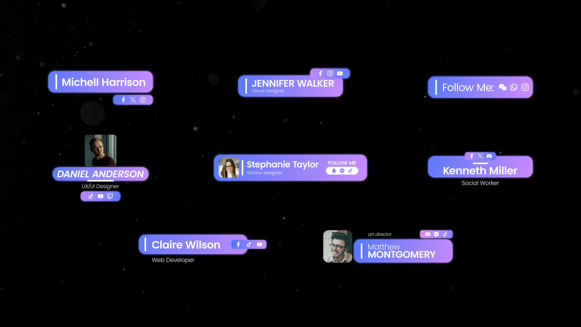 Multi Social Titles