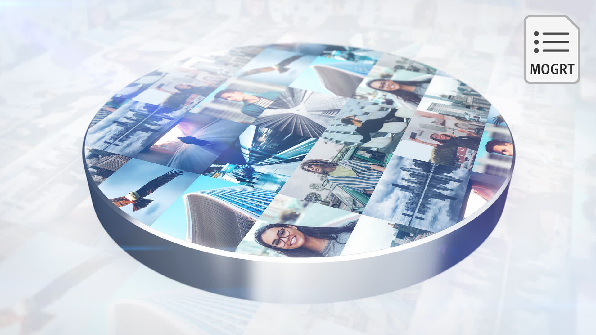 Multiscreen 3D Logo Intro