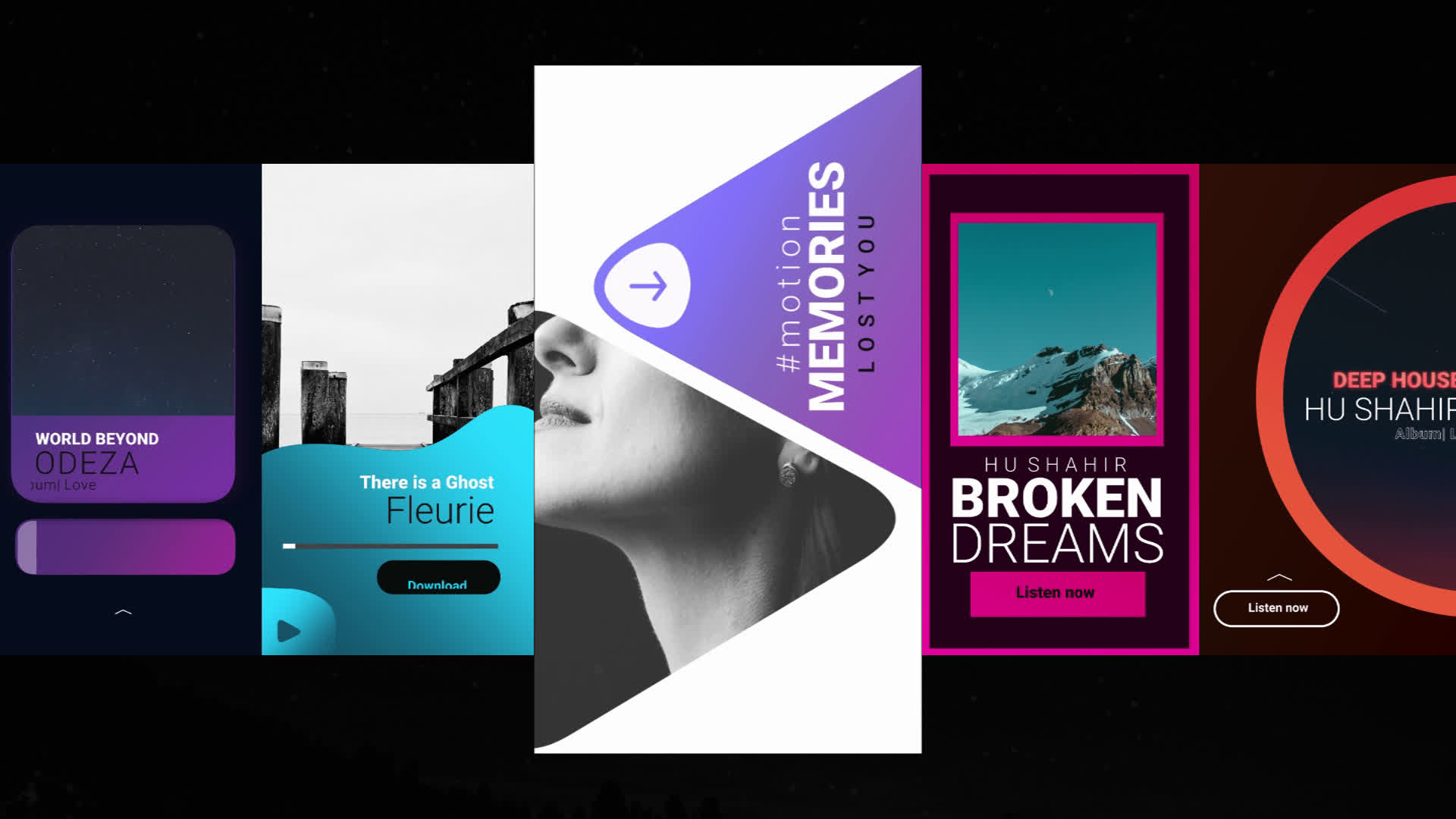 Music Stories Pack