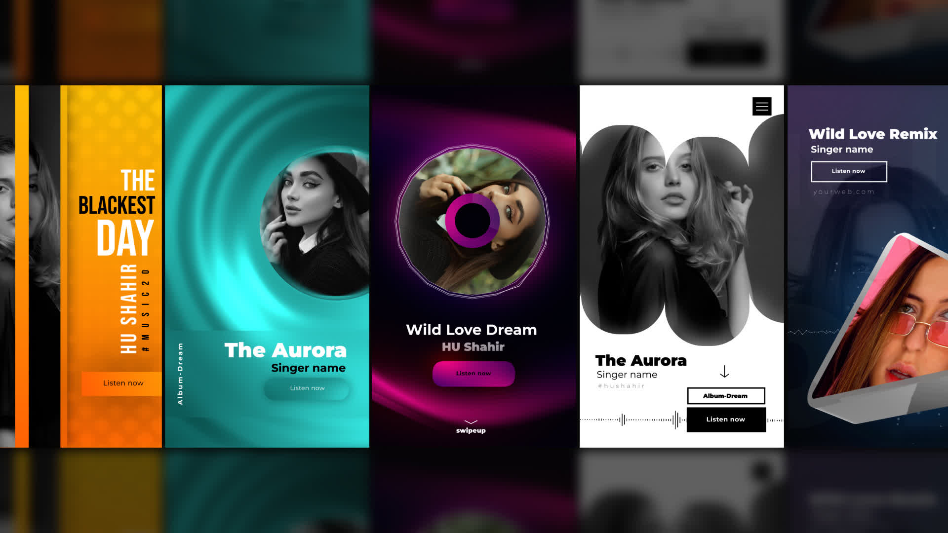Music Stories Pack