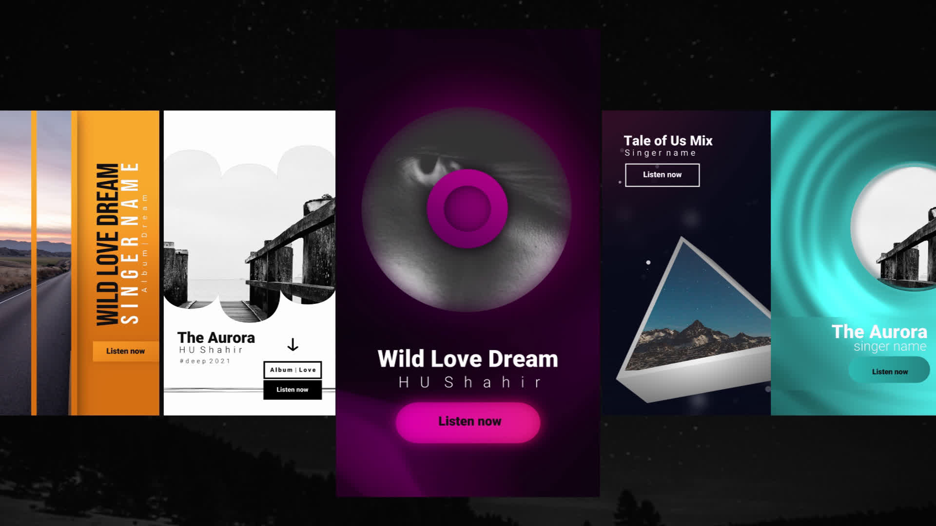 Music Vertical Stories