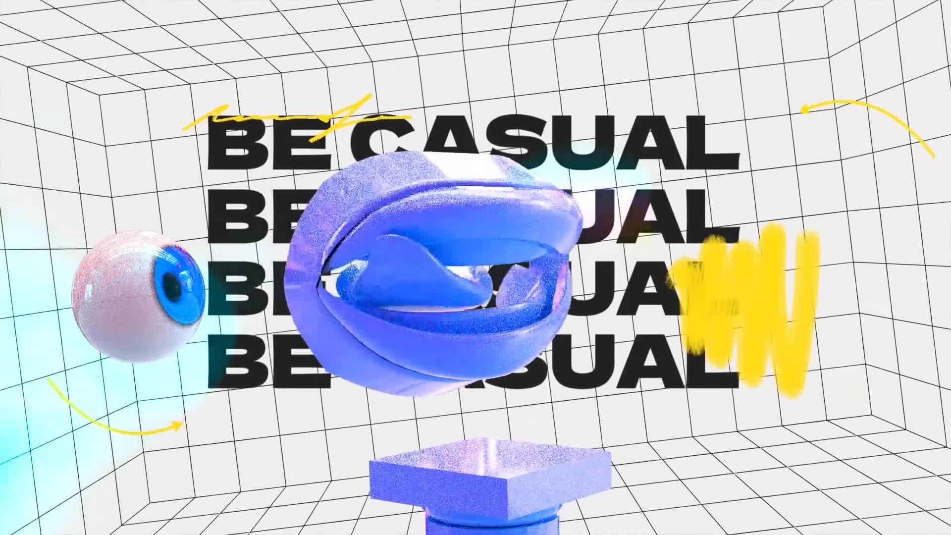 My Space Abstract 3D Intro