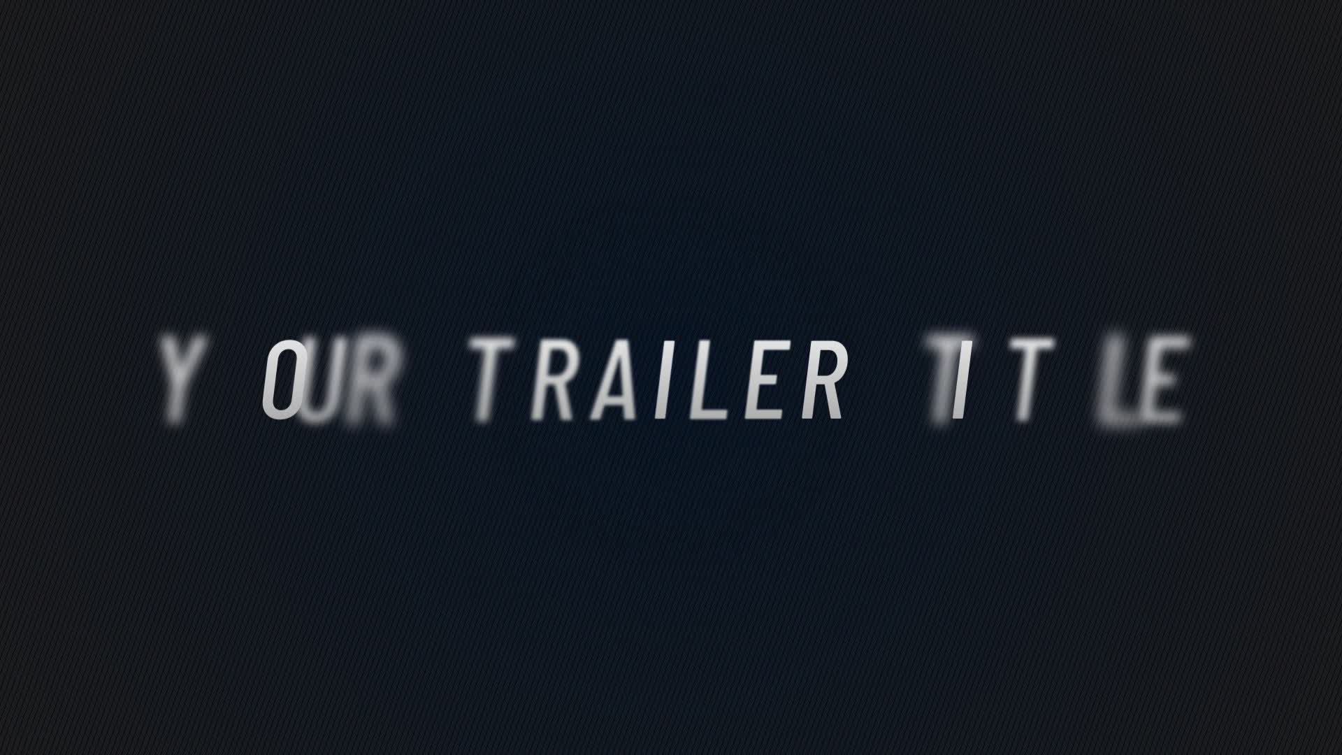 Mysterious Cinematic Trailer Title