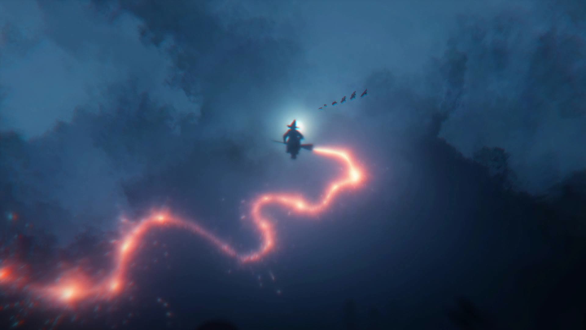 Mystic Witch in Shadows