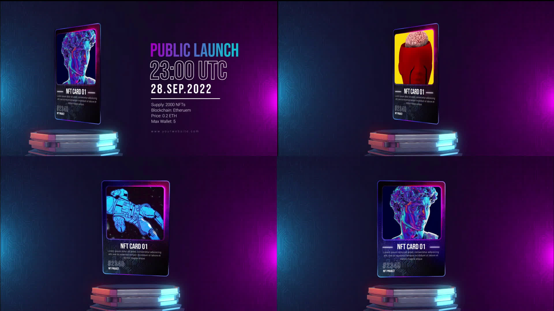 NFT Card Elements Pack