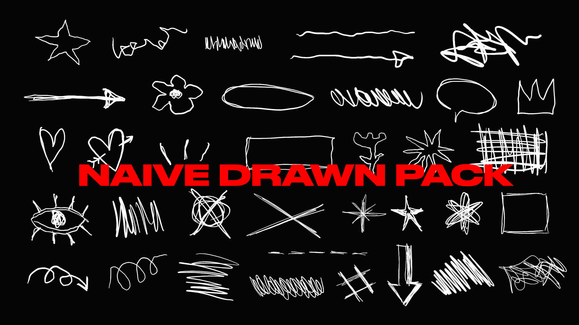 Naive Drawn Pack