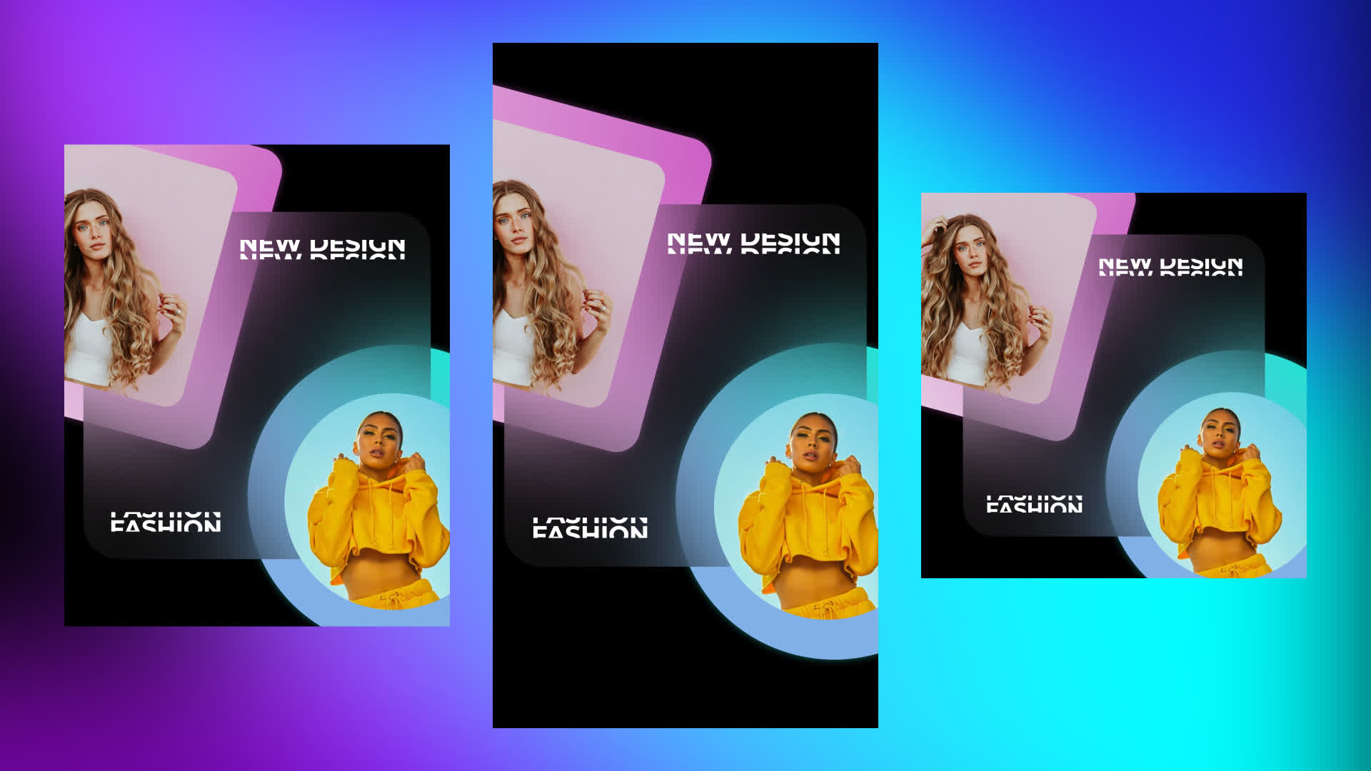 Neon Glass Showcase