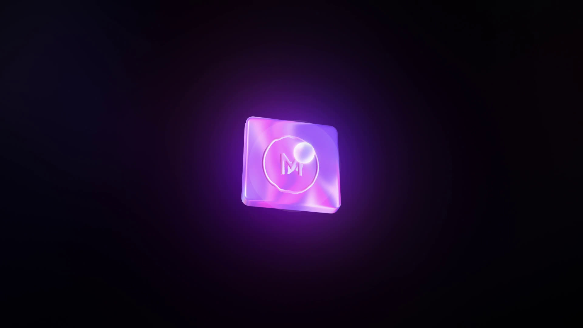 Neon Iridescent Logo