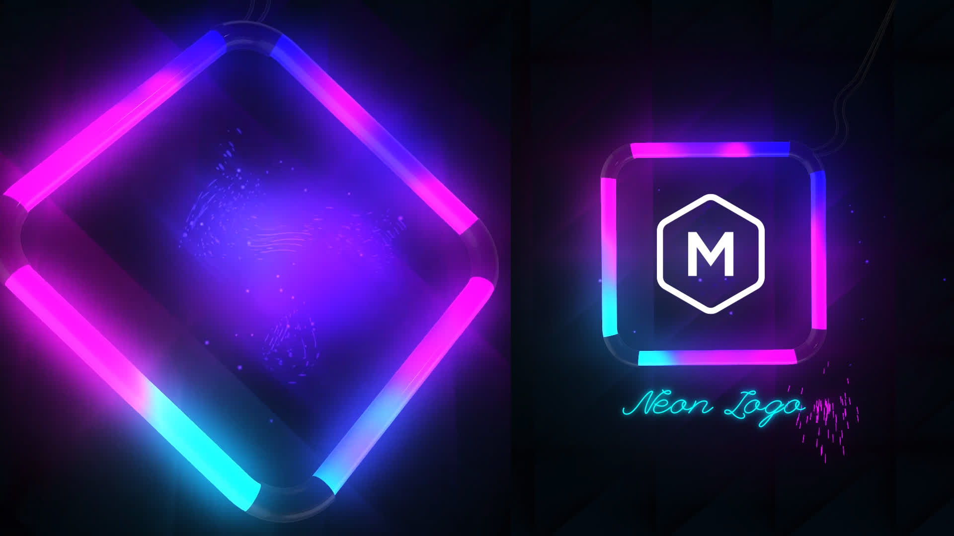 Neon Logo Reveal