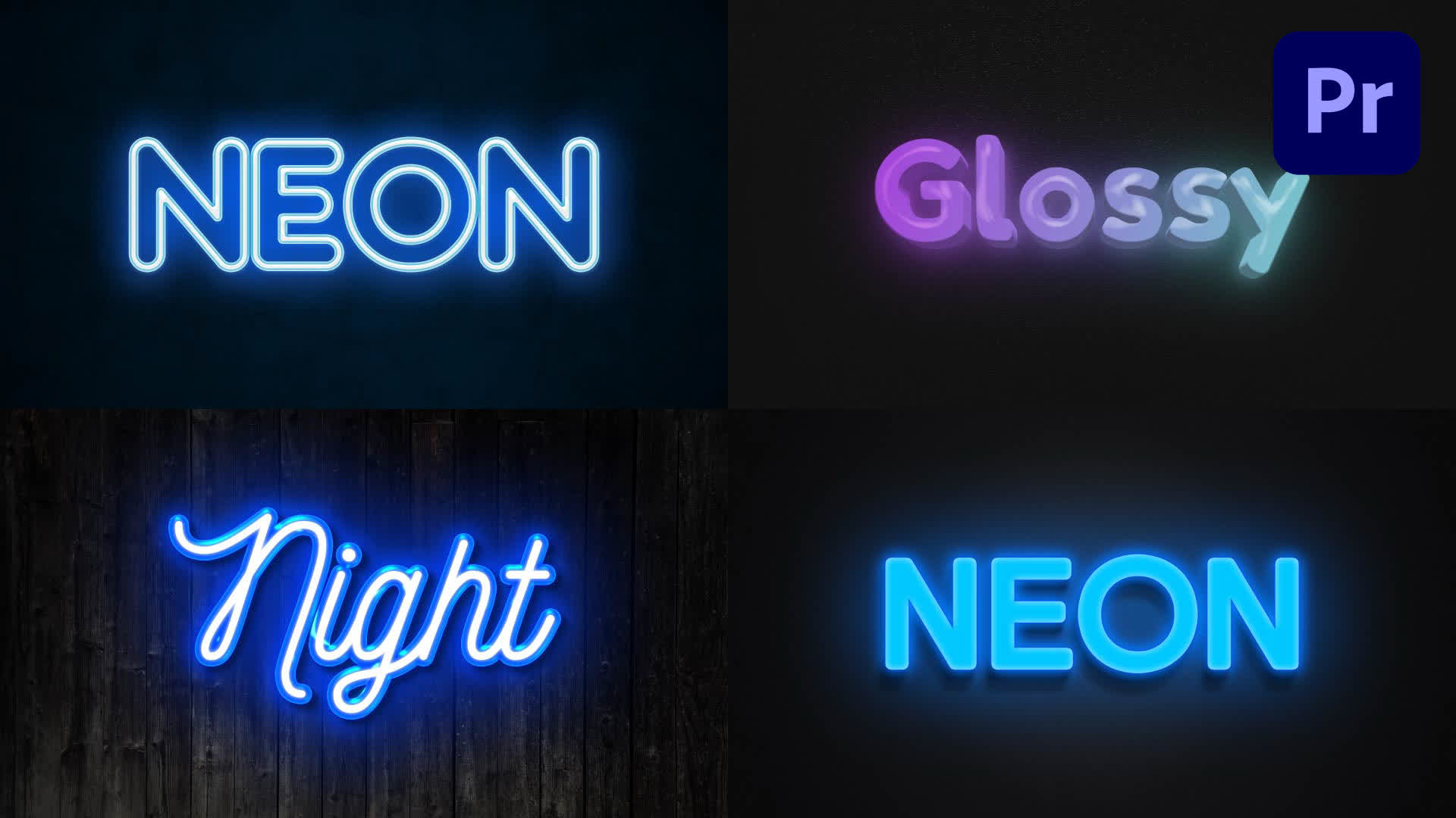 Neon Text Style