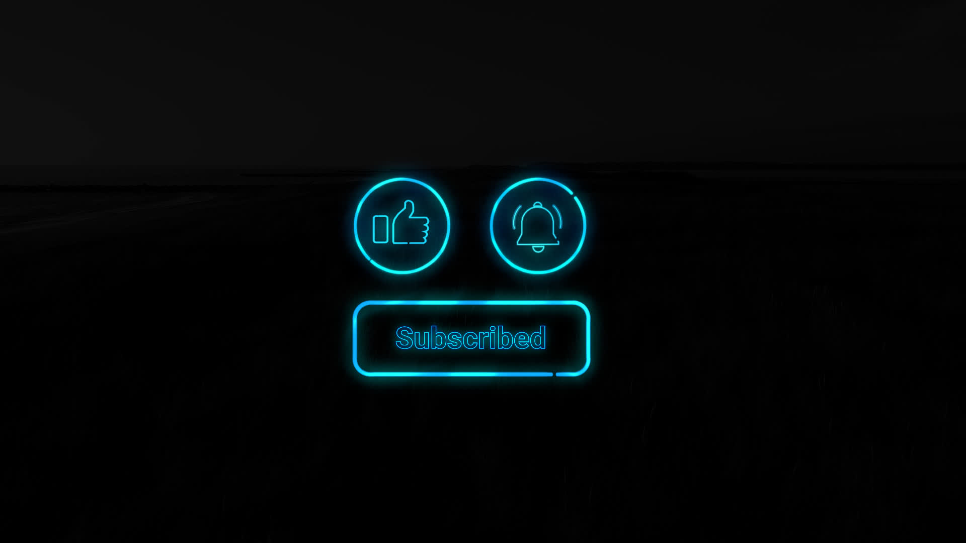 Neon Youtube Subscribe Element