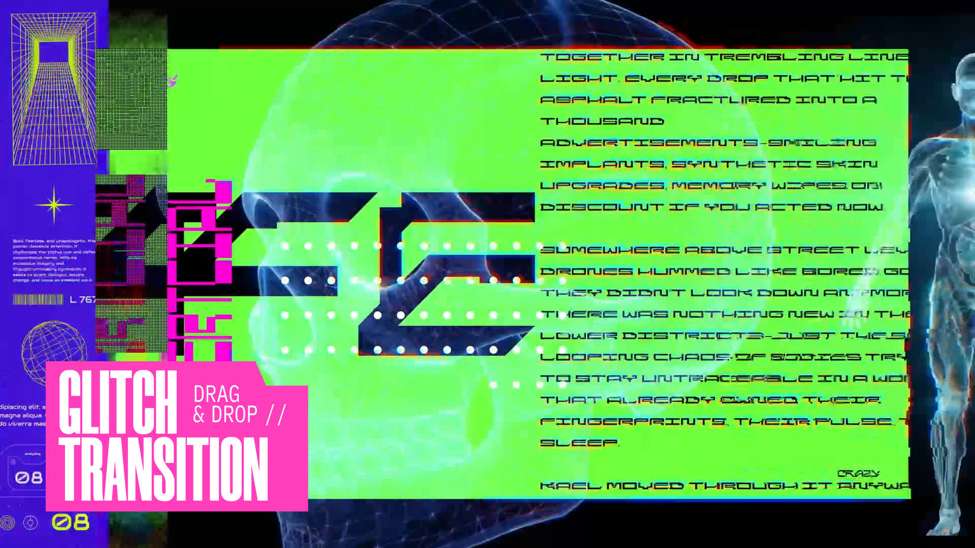 Network Glitch Transition