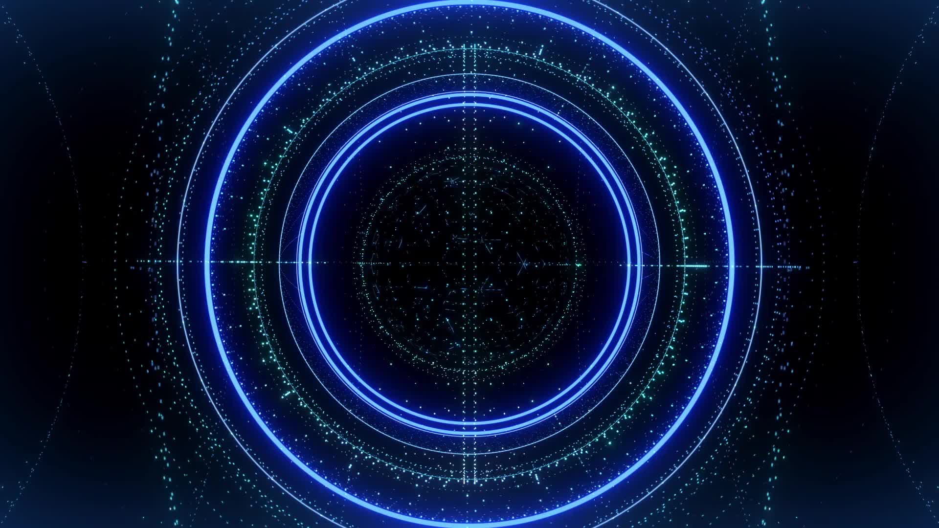 Neural Scan Grid Background