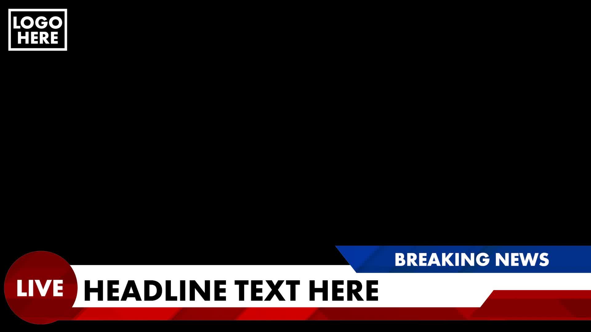 News Overlay Graphics