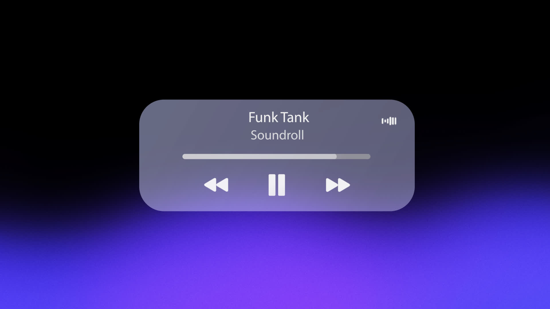 Now Playing Music Player