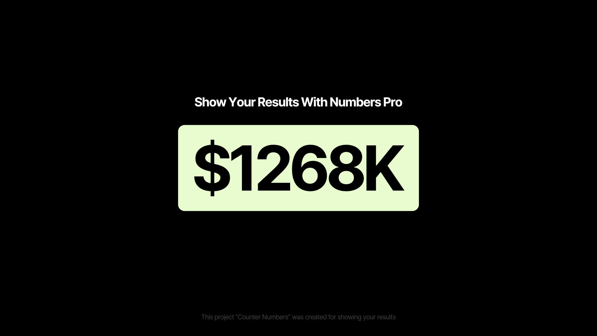 Numbers Pro