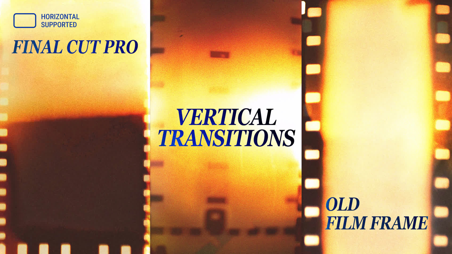 Old Film Frame Transitions
