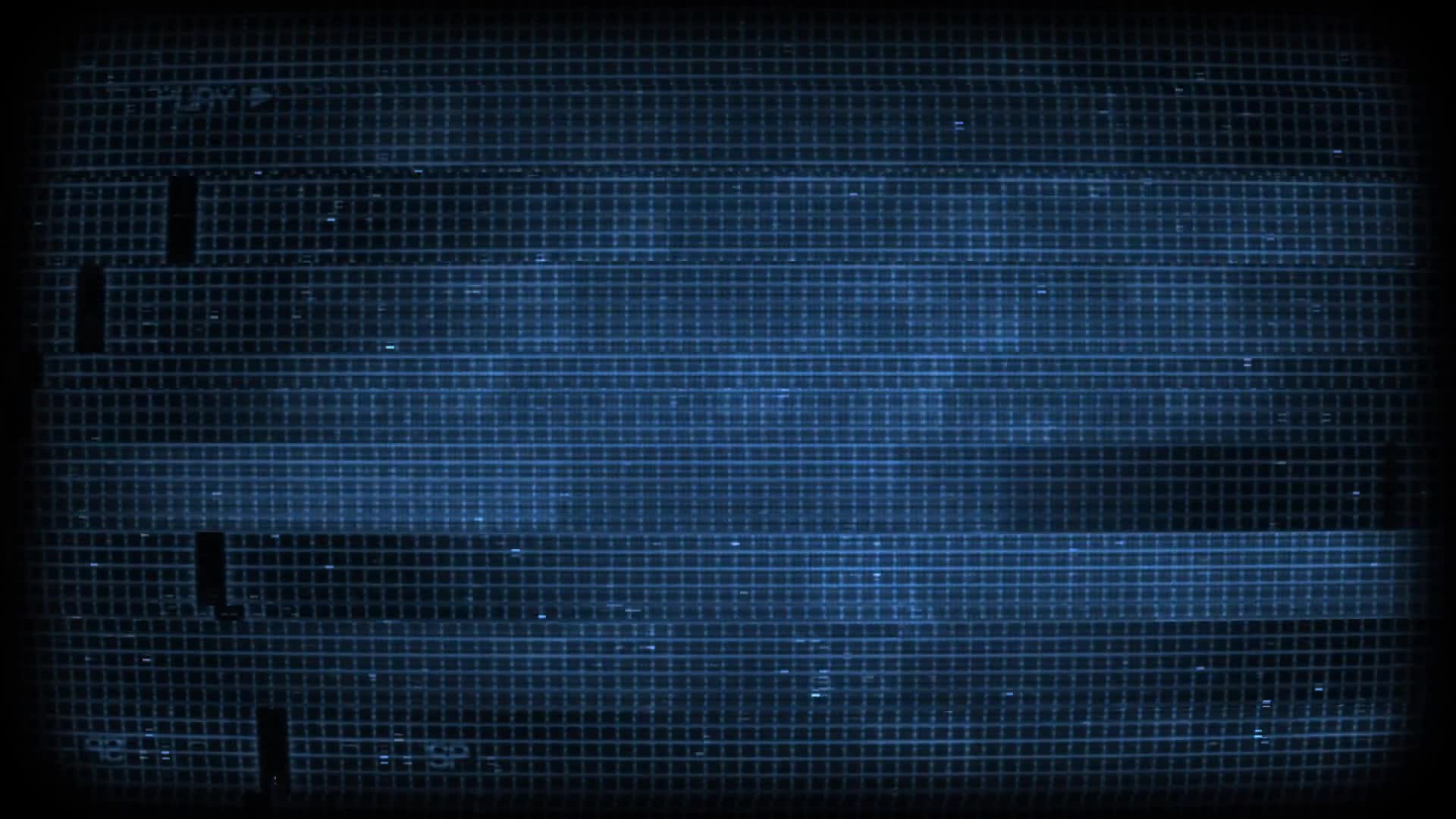 Old School CRT Glitch Screen