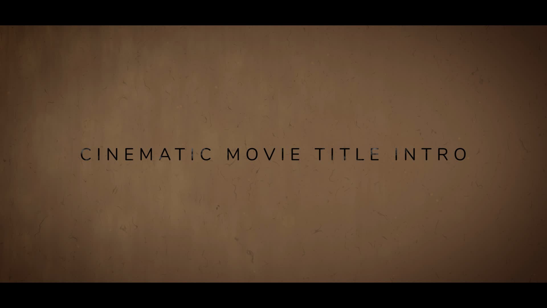 Old School Paper Cinematic