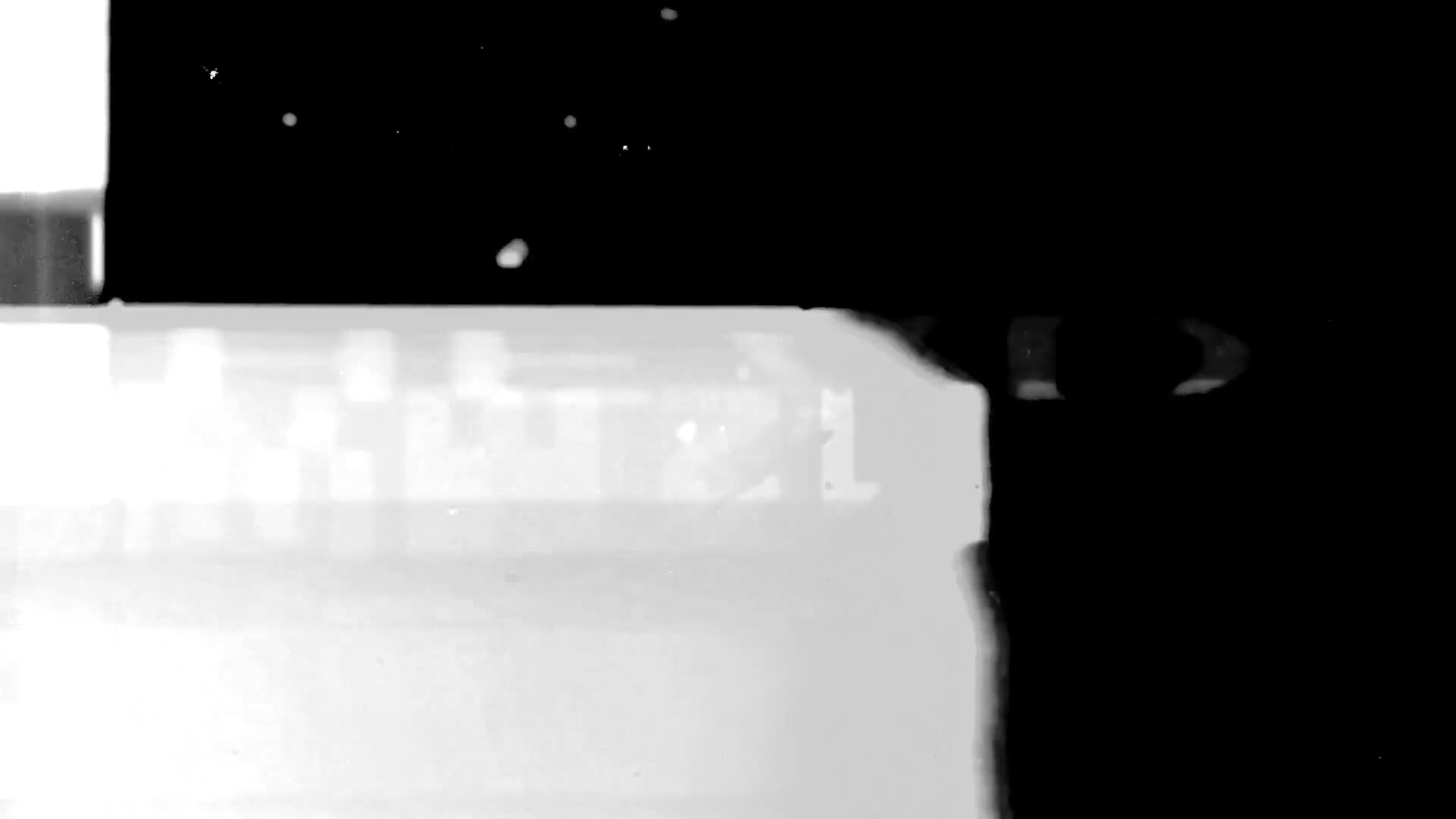 Old White Film Burn