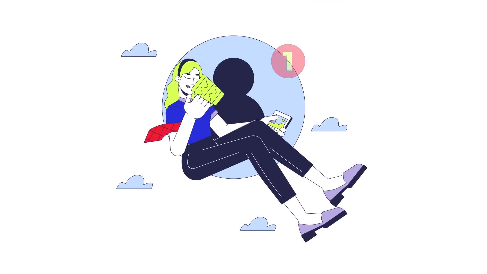 One New Message Notification