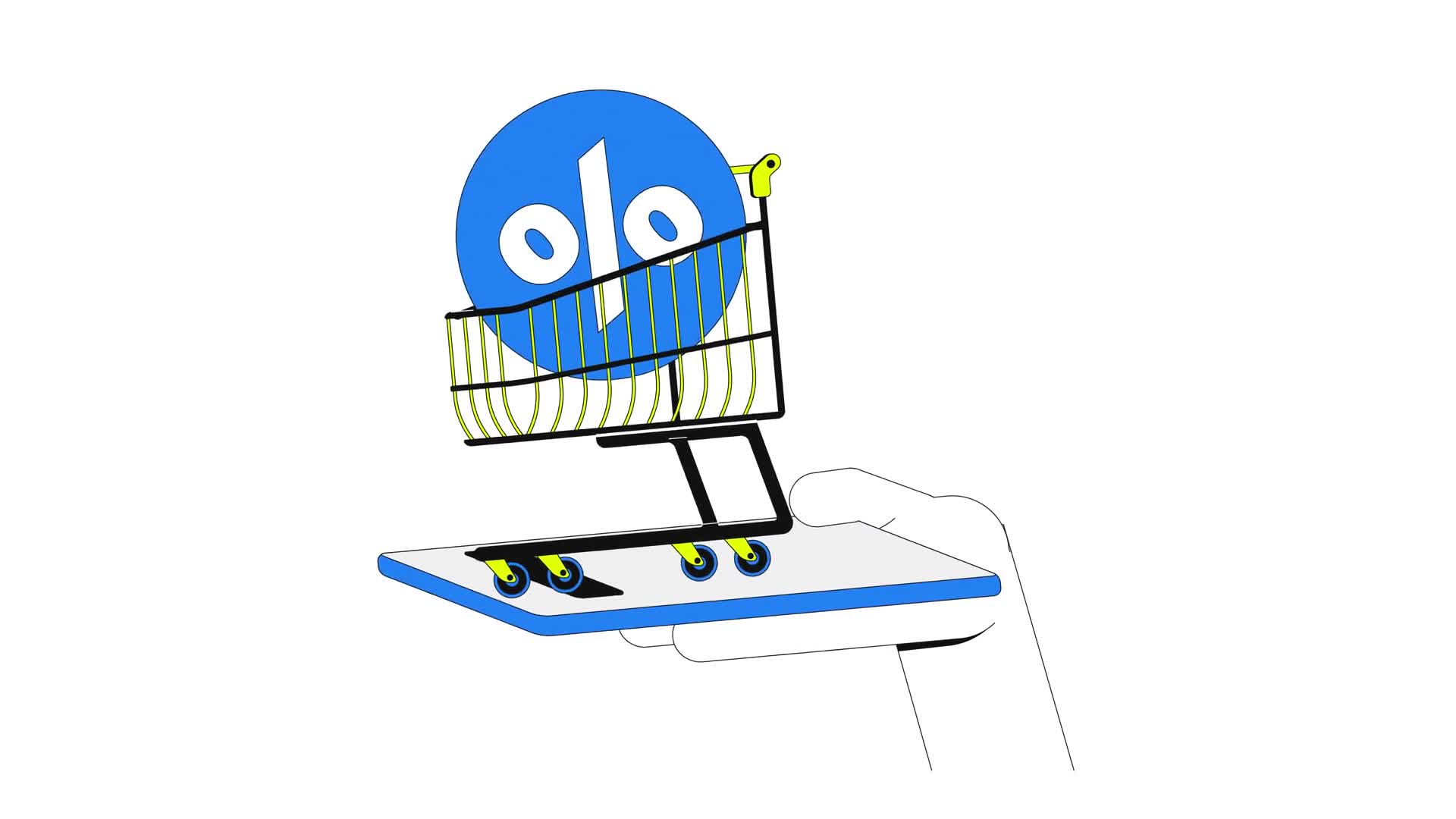 Online Sale Onboarding UI Animation