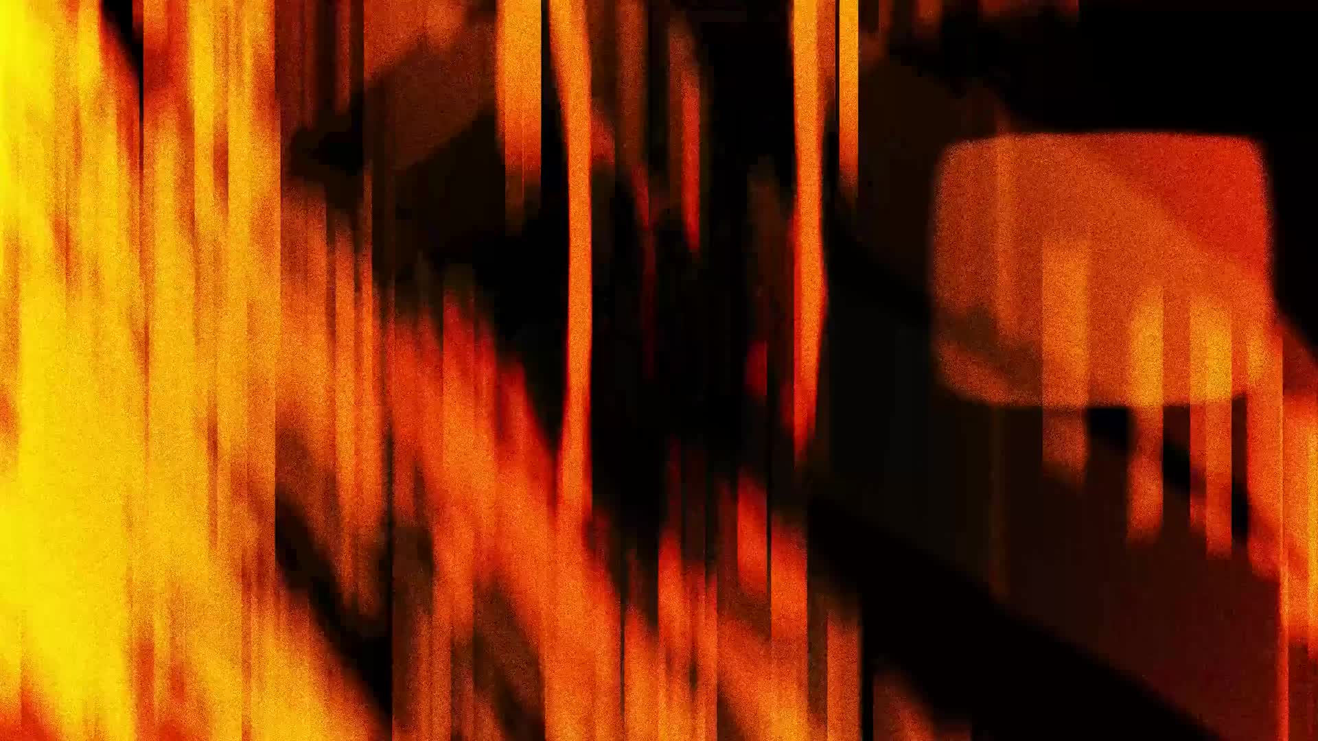 Orange Fiery Film Burn