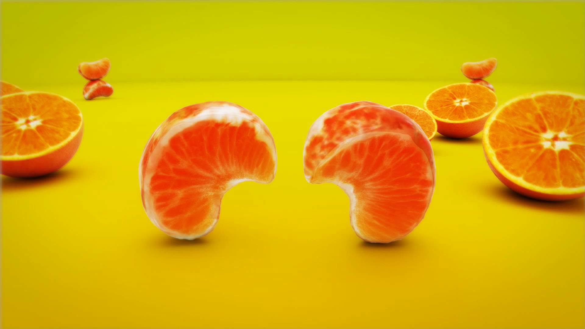 Orange Fruit Logo Reveals