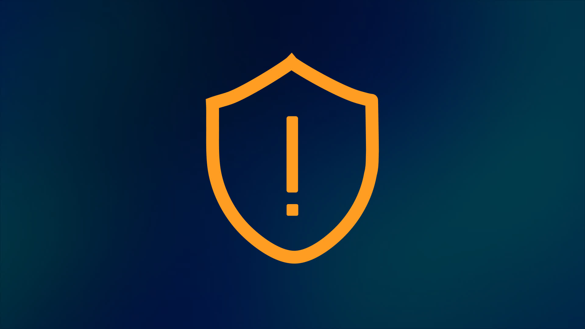 Outline Shield Exclamation Icon