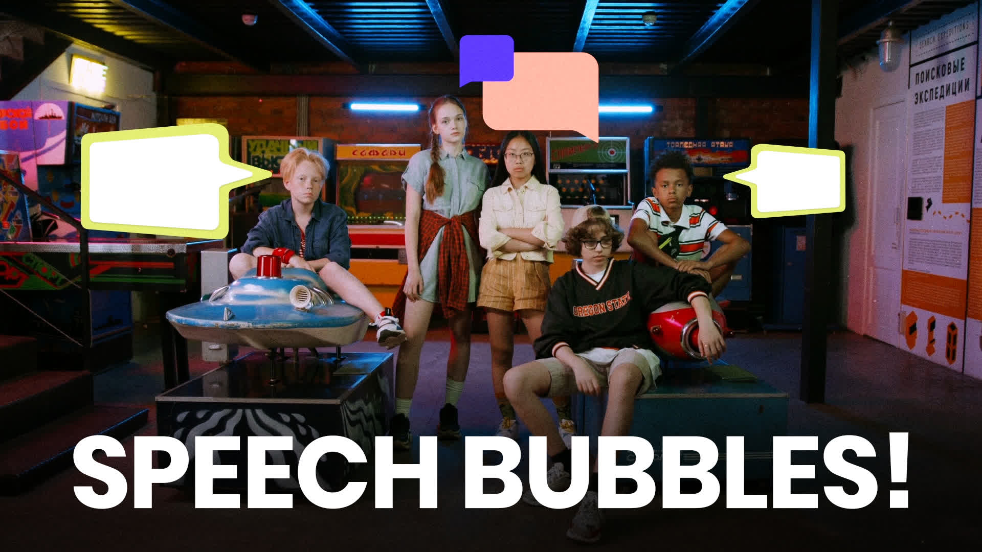 Pack Of 10 Stroke Speech Bubbles