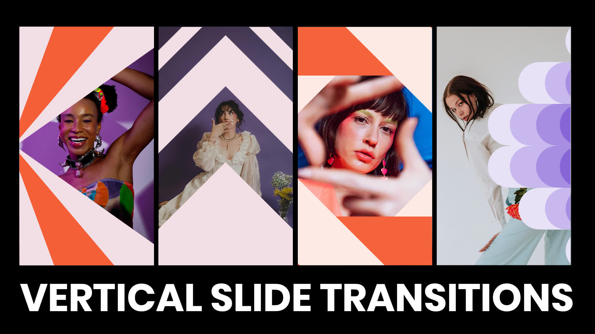 Pack Of 22 Vertical Slide Transitions