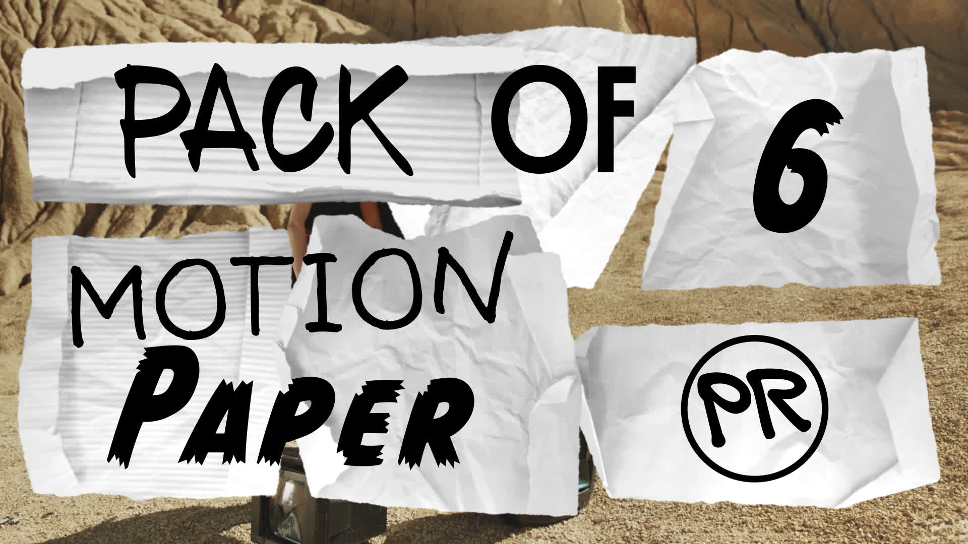 Pack Of Animated Paper