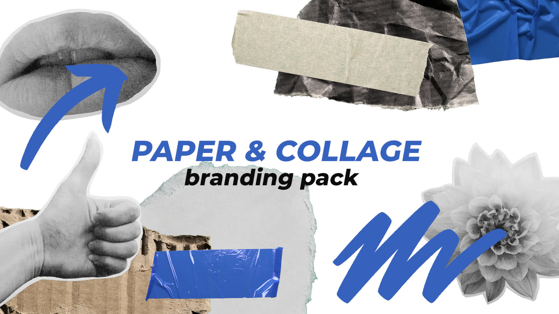 Paper And Collage Branding Pack