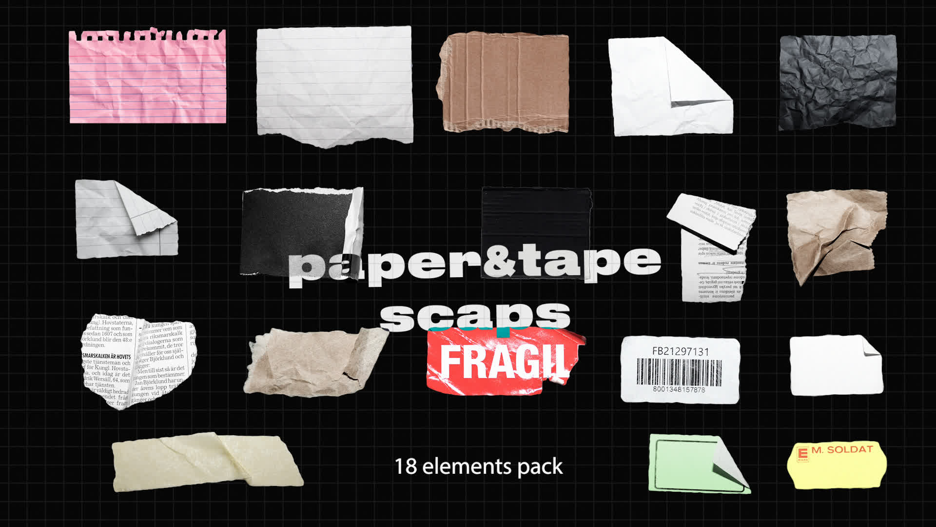 Paper And Type Scaps
